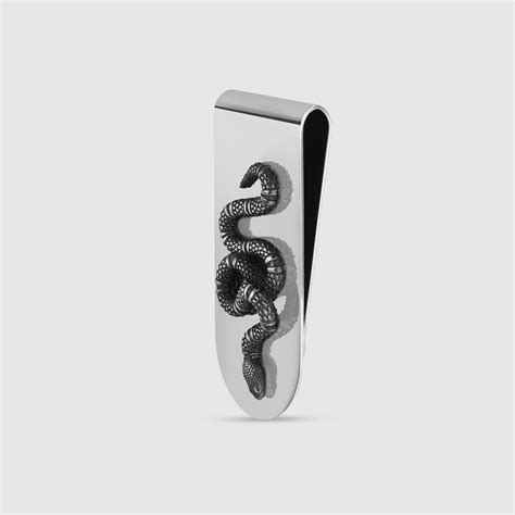 gucci mens wallet clip|gucci money clip snake.